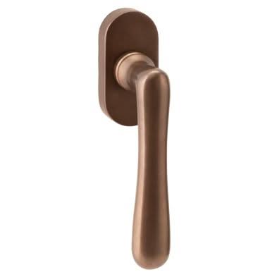 Artitec Mi Satori draaikiepgarnituur linea/elegant messing antiek brons vooraanzicht
